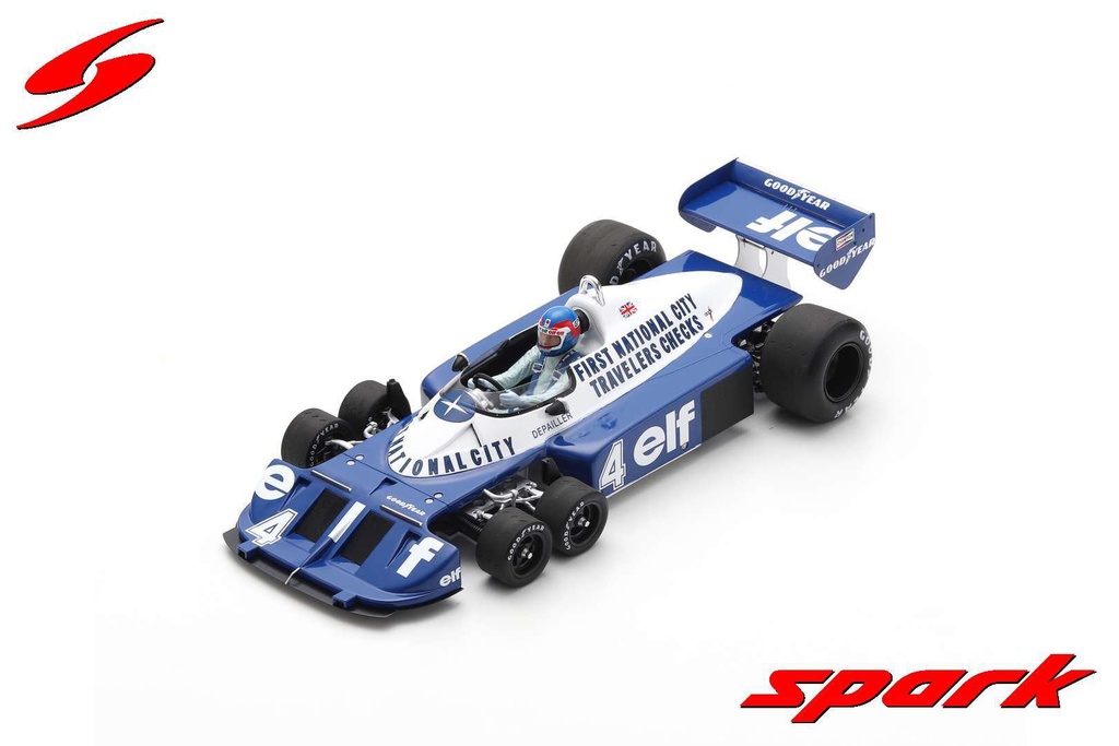 Tyrrell P34 No.4 2nd Canadian GP 1977 Patrick Depailler [1/18]