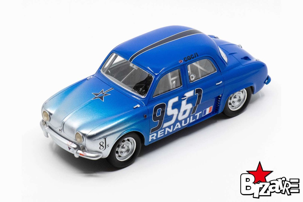 Renault Dauphine Record Bonneville 2016 Nicolas Prost avec vitrine [1/18]