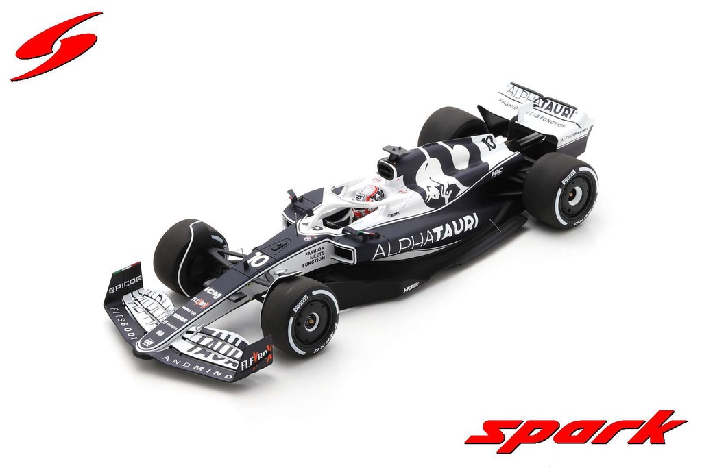 AlphaTauri AT03 No.10 Scuderia AlphaTauri 9th Australian GP 2022 Pierre Gasly avec vitrine