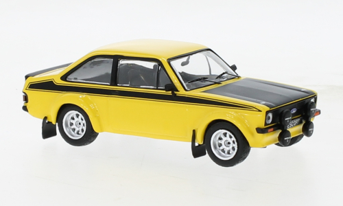 Miniature Ford Escort MKII RS1800 1977 Bleue Par IXOMODELS