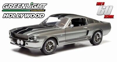Greenlight : Ford Mustang GT500 │ 1967 - Argenté  [1/18]