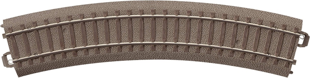 Trix : Rail Courbe R1 (R=360mm • 30°) │ Voie C [62130]