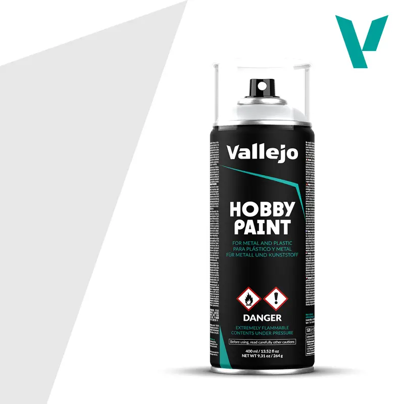[VAL 28011] Vallejo : Spray Acrylique "Grey Primer" (400ml)