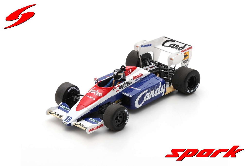 Toleman TG184 No.19 4th Italian GP 1984 Stefan Johansson [1/43]