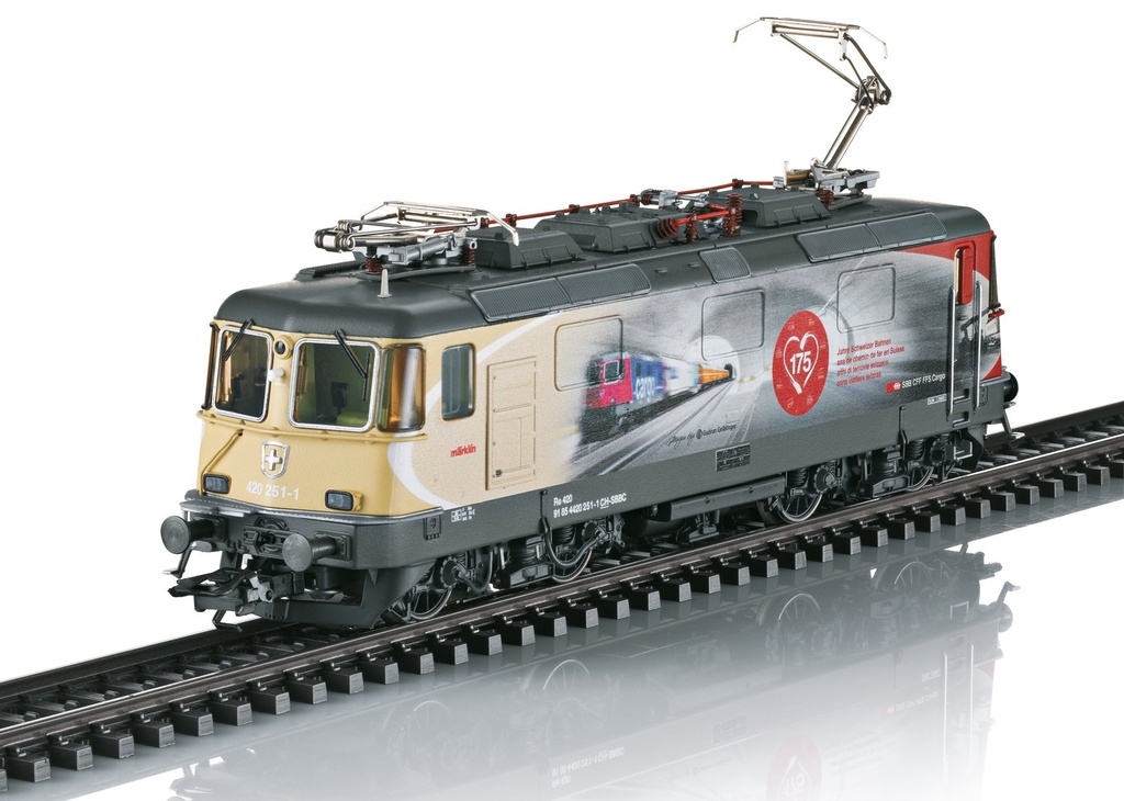 Marklin : Locomotive électrique RS 420 175ans Chemin de fer Suisses