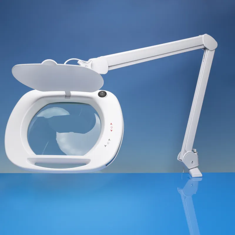 [LC LC9100LED/EU] Lightcraft: Wide Lens LED Magnifier Lamp with Dual Dimmer Function (3 Dioptre) │ Ref. LC9100LED/EU