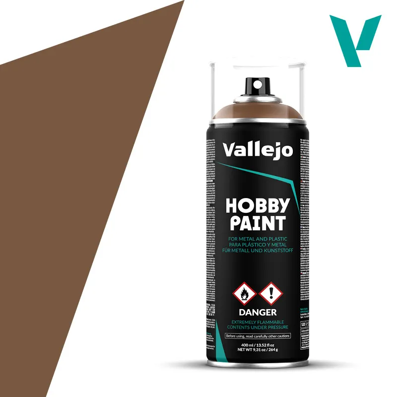 [VAL 28019] Vallejo : Spray Acrylique "Beasty Brown" (400ml)