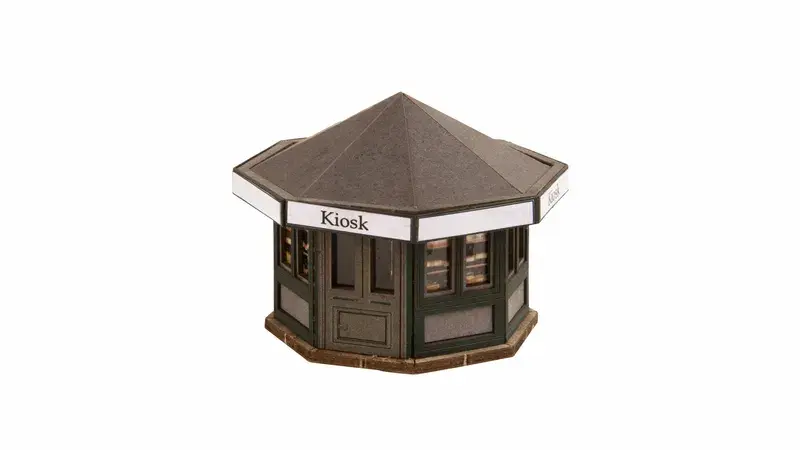 Kiosk 5.4x5.4x4.2 cm