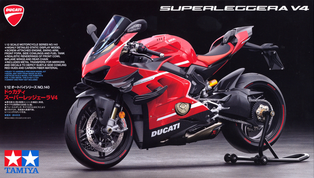 Tamiya : Ducati Superleggera V4 (1/12)