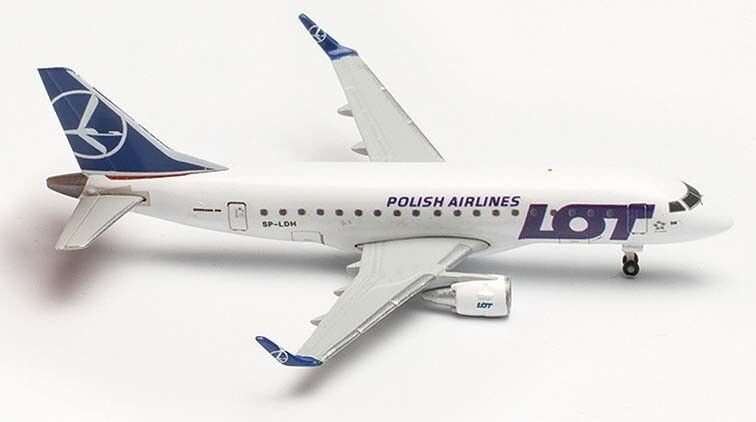 [HER 536318] Herpa : LOT Polish Airlines Embraer E170 - SP-LDI [1/500]