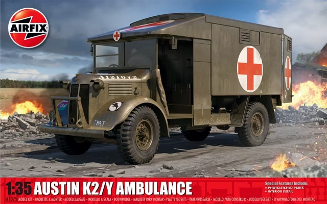 Airfix : British Army Austin K2/Y Ambulance