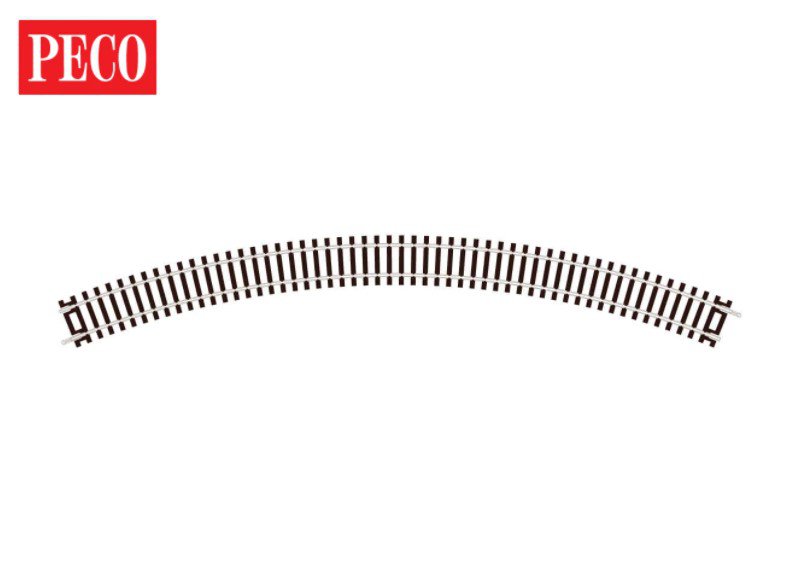 Peco : Rail Courbe R1 45° 371mm