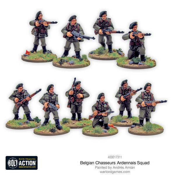 Bolt Action : Belgian Chasseurs Ardennais (2019)