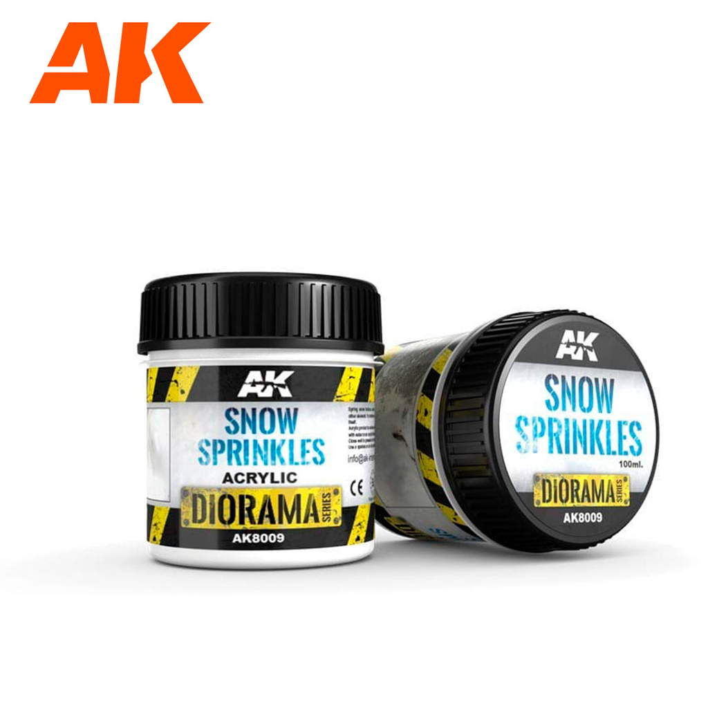 [AK AK8009] Ak : Snow Spinkles (100ml) │ Diorama Series