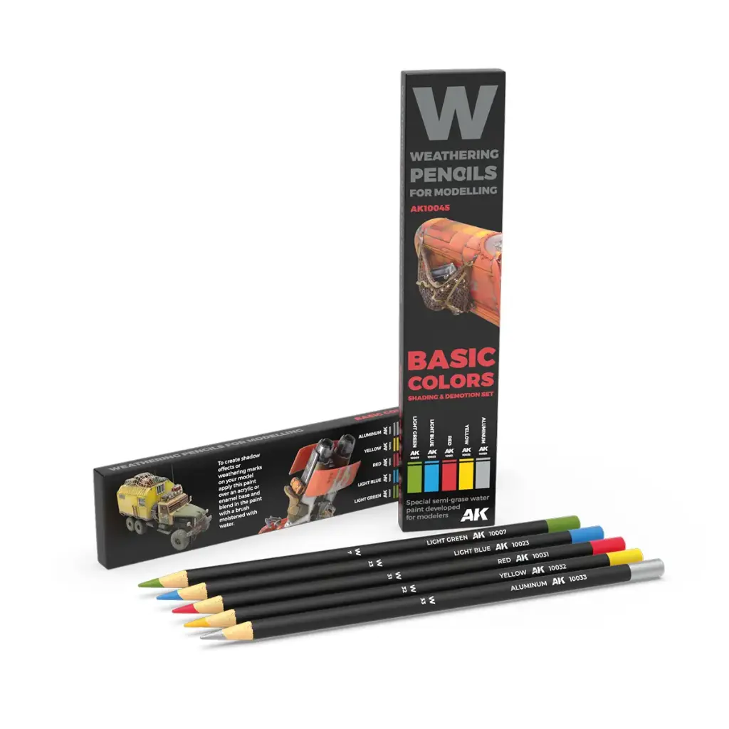Ak : Basic Colors│ Crayon de Weathering