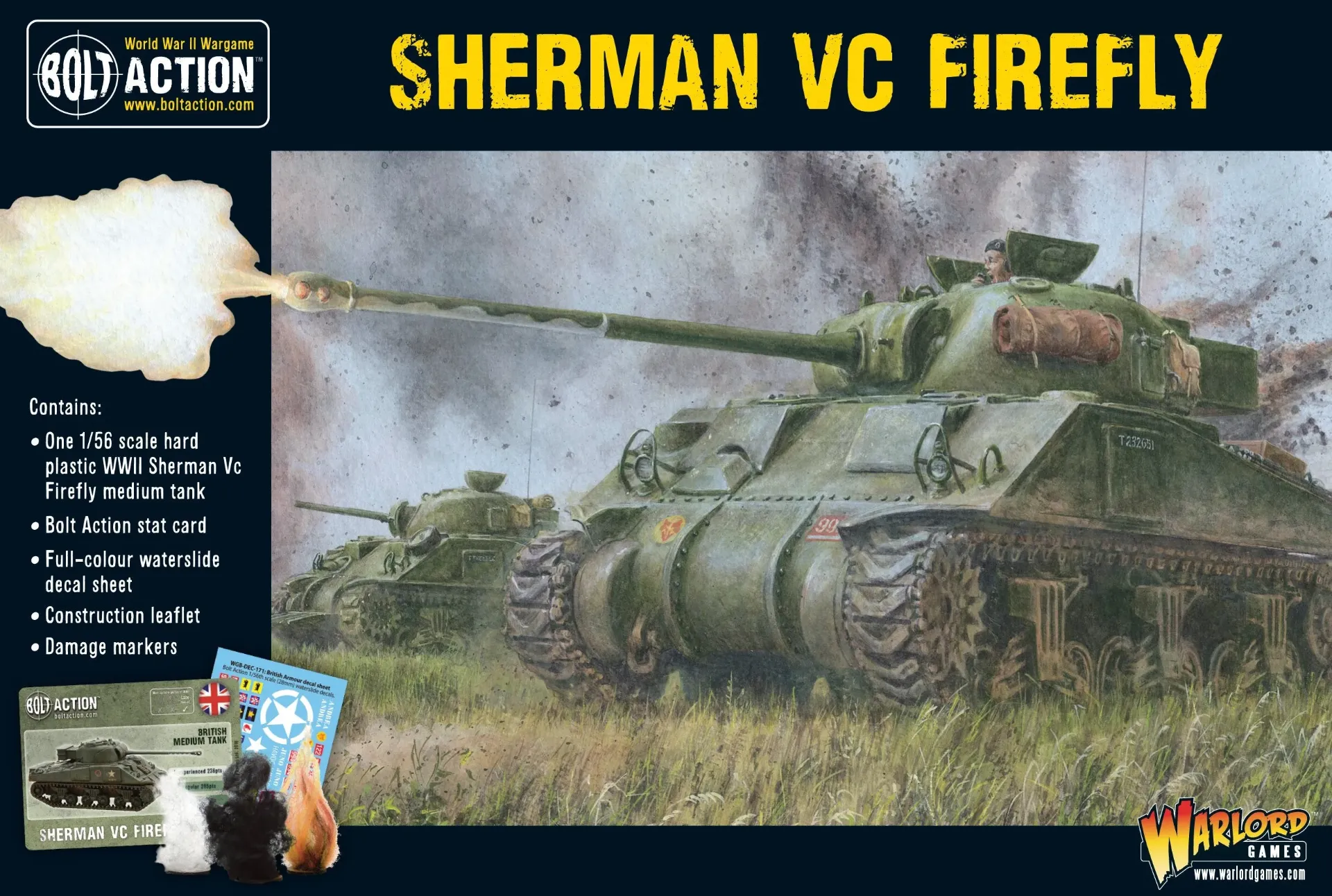 [WLG 402011005] Bolt Action : Sherman VC Firefly │ Late