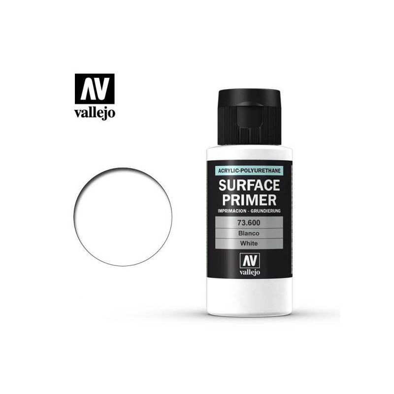 Vallejo : Surface Primer Blanc (60ml)