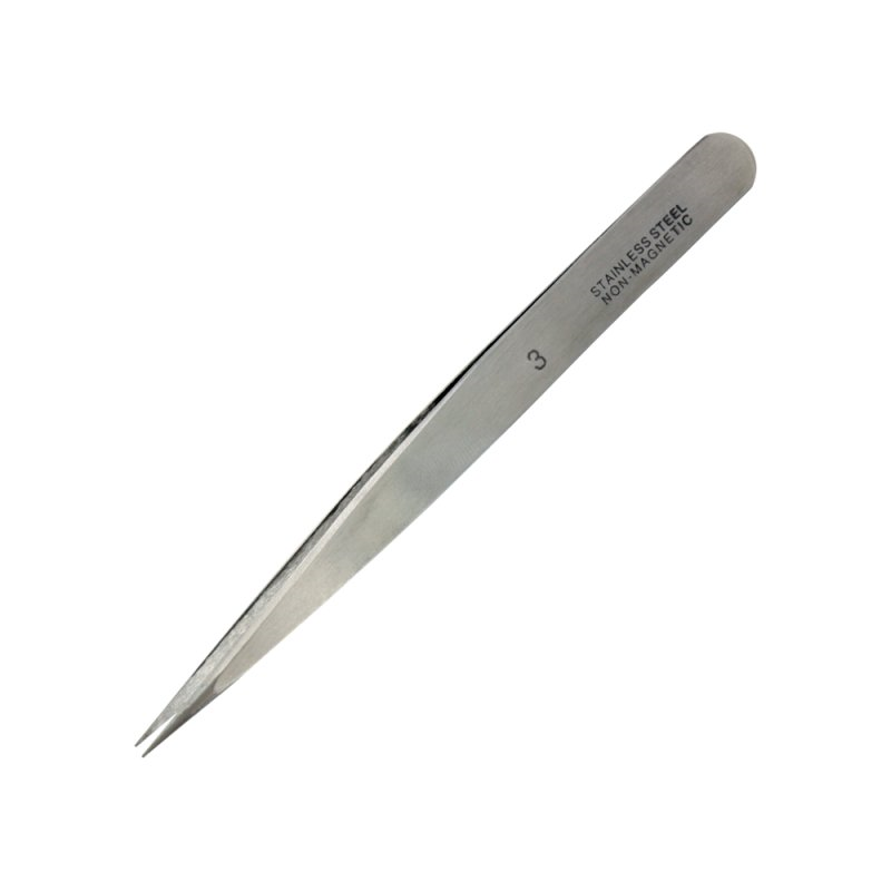 [MCF PTW2185/3] Modelcraft: Ultra Fine Precision Tweezers 120mm (Anti-Acid & Anti-Mag) │ Ref. PTW2185/3