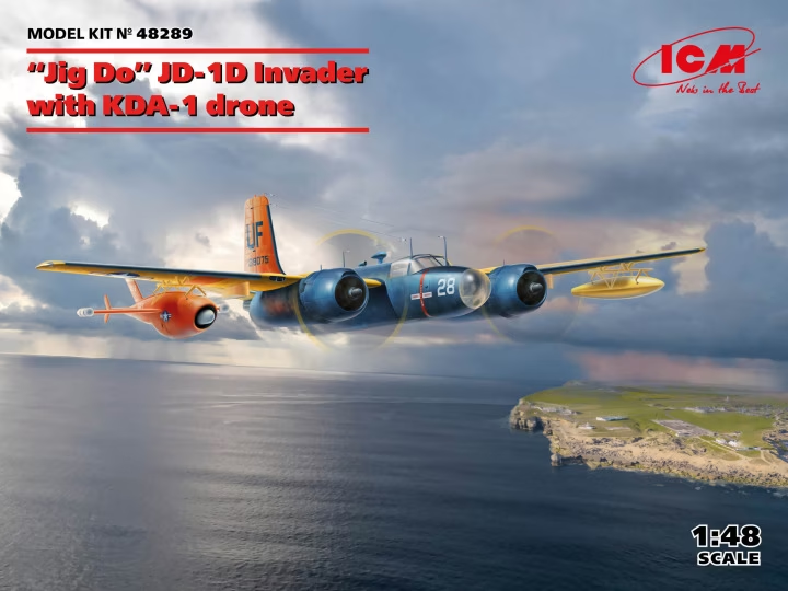 ICM : 'Jig Dog' JD-1D Invader w/KDA-1 drone