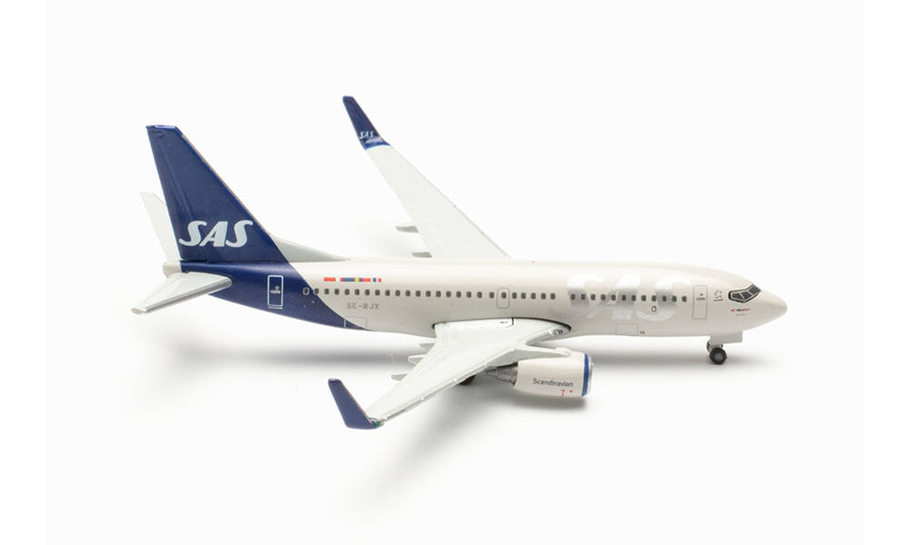 Herpa : Boeing 737-700 - SAS Scandinavian Airlines  – SE-RJX “Vagn Viking”