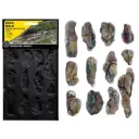 Woodland Scenic : Moule souple pour rochers