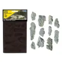 Woodland Scenic : Moule souple pour rochers de surface