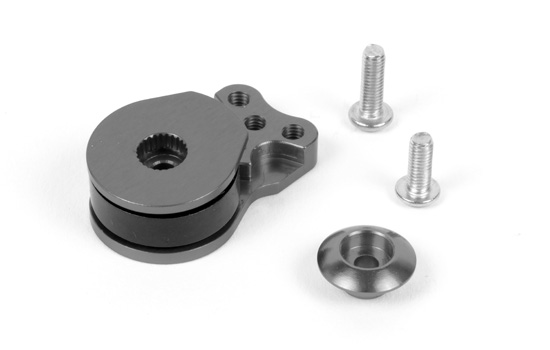 [T2M T422585G] Palonnier Sauve Servo - 25T Alu. Gris