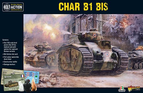 [WLG 402015502] Bolt Action : Char B1 Bis │ Early - Mid - Late