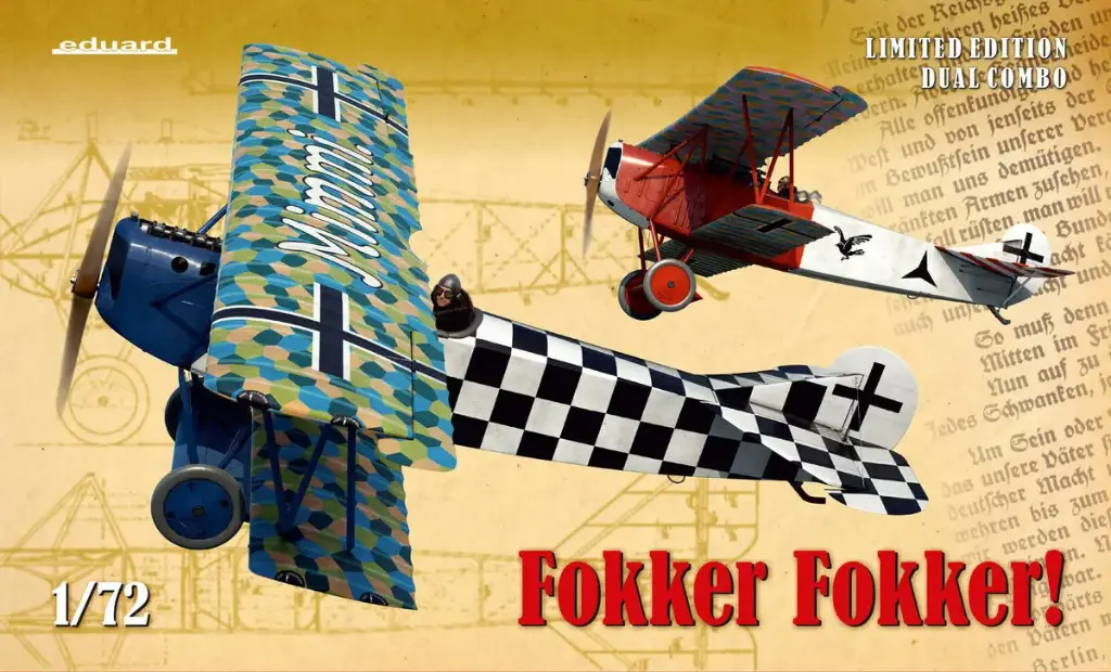 Eduard : Fokker Fokker! │ Dual Combo "Limited Edition"