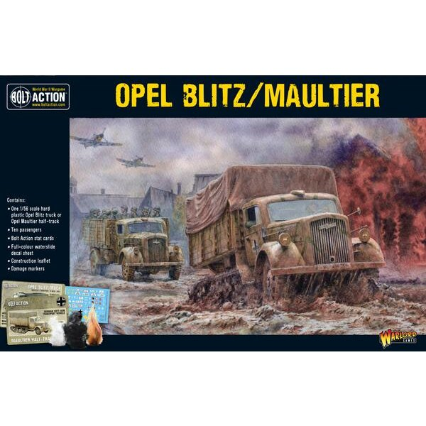 [WLG 402012018] Bolt Action : Opel Blitz Maultier │ Early - Mid - Late