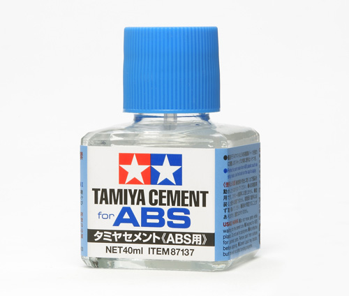[TYA 87137] Tamiya : ABS Glue with Brush (40ml)