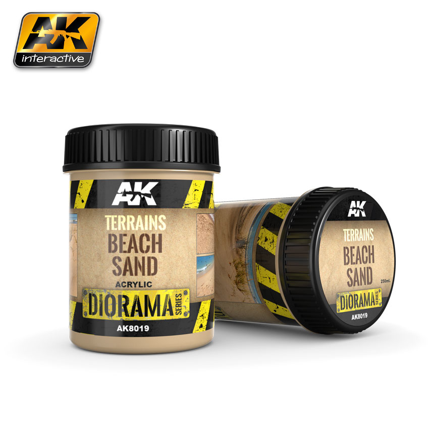 [AK AK8019] Ak : Beach Sand │ Diorama Series