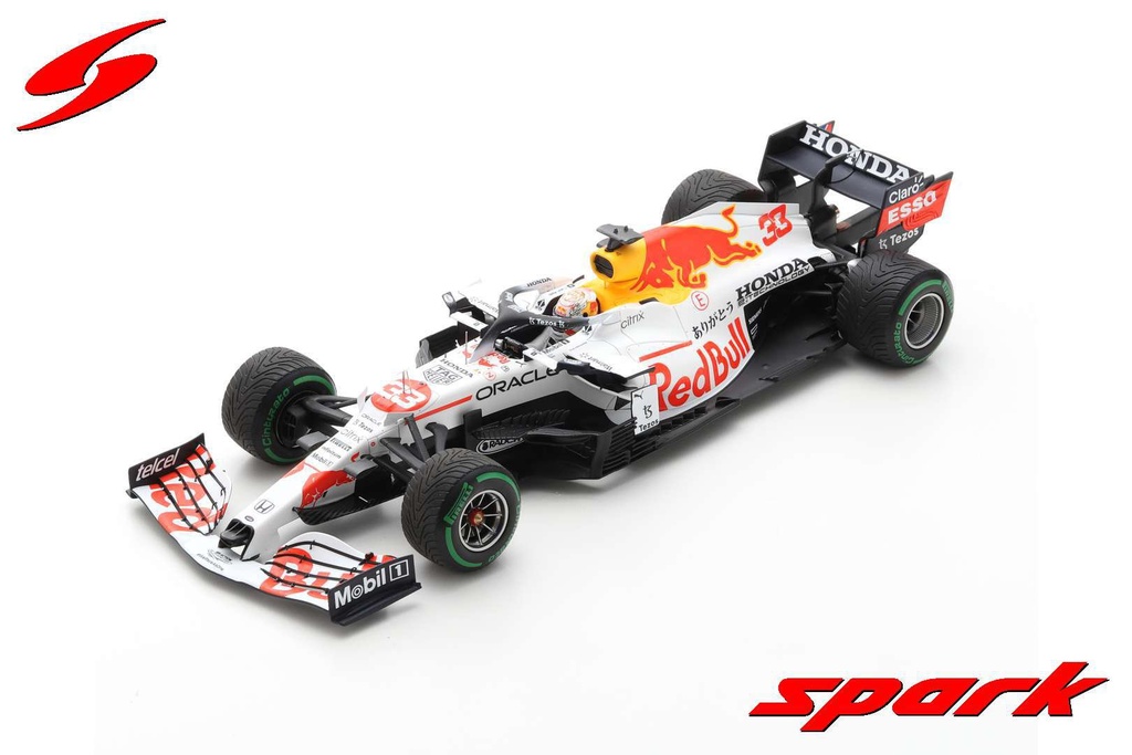RedBull Rb16B Racing Honda (blanche) [1/18]