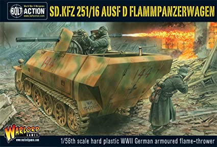 Bolt Action : Sd.Kfz.251/16 Ausf D. Flammpanzerwagen │ Mid - Late