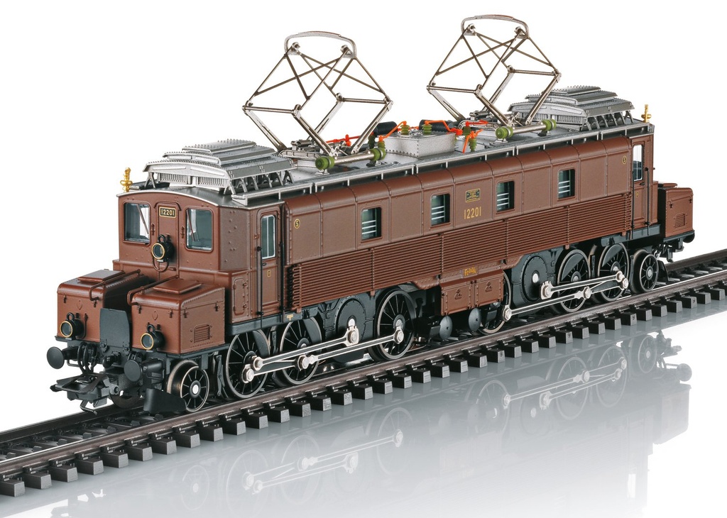 Märklin : Locomotive Électrique (#Fc 2x3/4) de la SBB Kofferli │ AC Digital Sons HO - 1/87 (Réf : 39520)