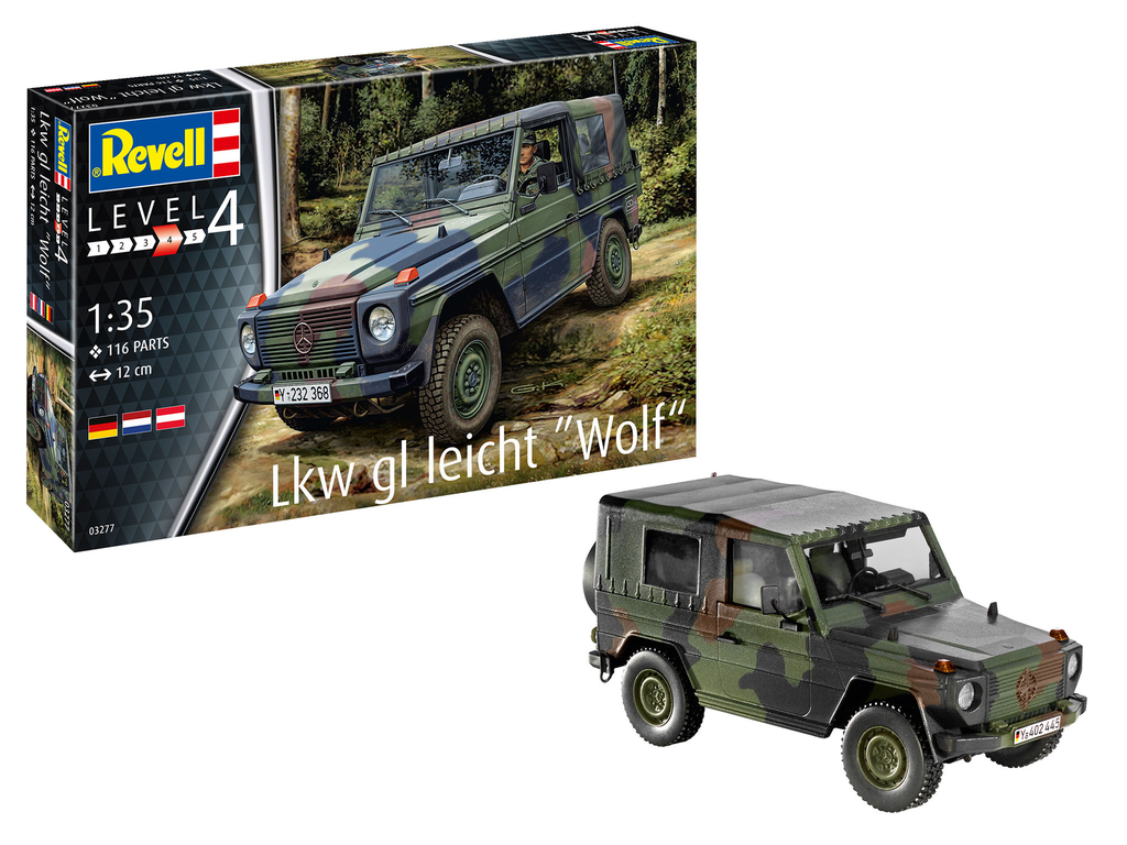 Revell : LKW gl. leicht Wolf