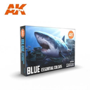 Ak : Blue Essential Colors (6pcs) │ 3rd Generation Acrylics