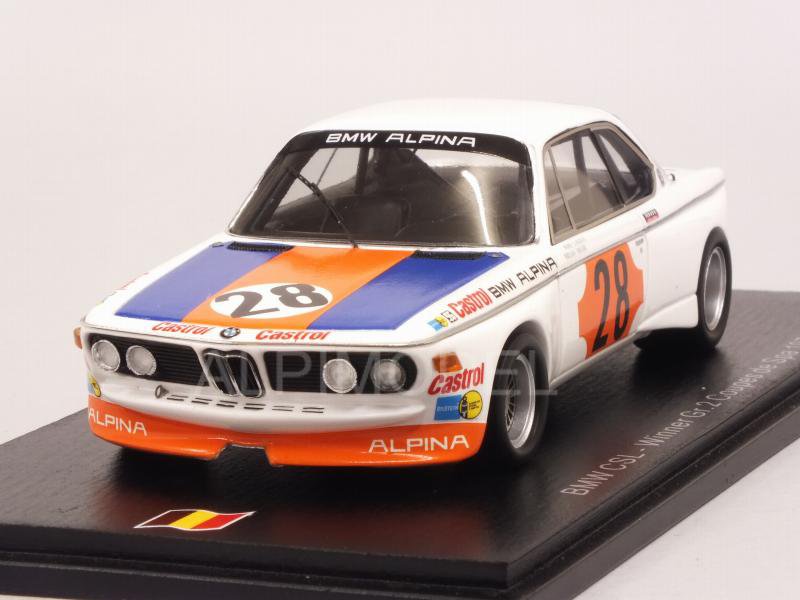 Spark : BMW CSL n°28 Winner Gr.2 Coupes de Spa 1973 Niki Lauda (1/43)