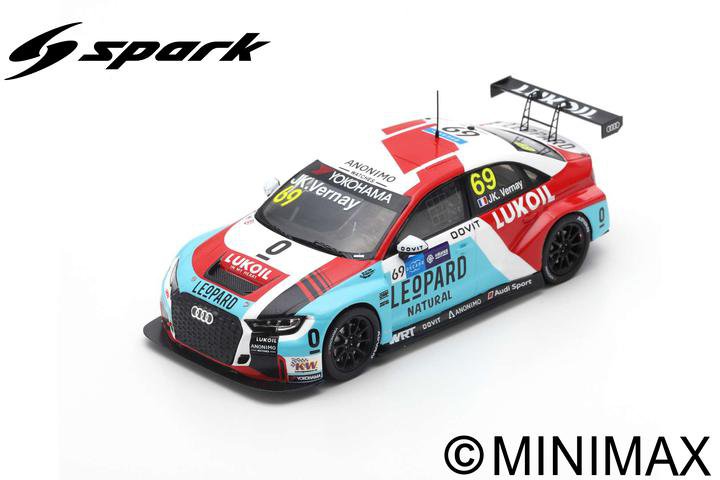 Spark : Audi RS3 LMS │ No.69 Vainqueur Race 1 WTCR Macau Guia Race 2018 Jean-Karl Vernay (300ex.) 1.43 