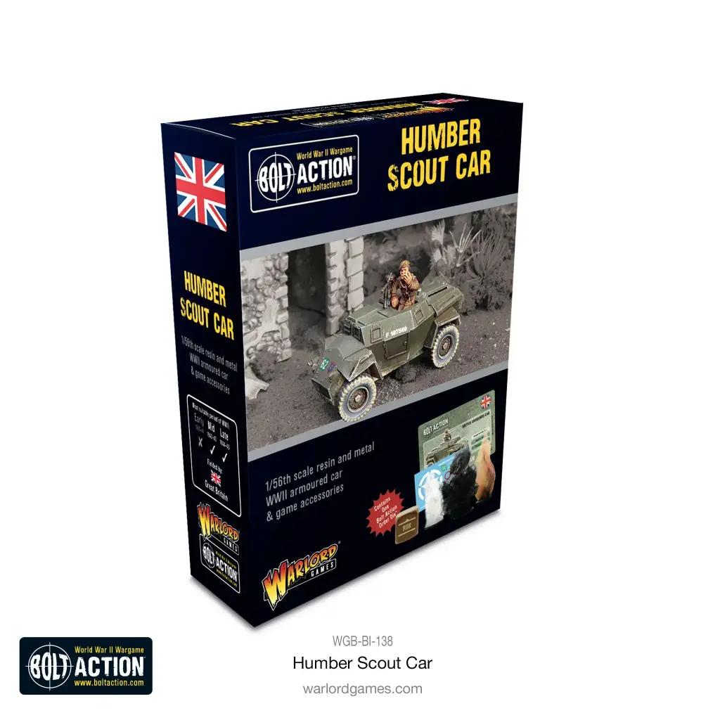 [WLG WGB-BI-138] Bolt Action : Humber Scout Car