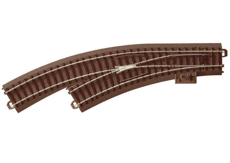 [TRX 62671] Trixx : Aiguillage enroulé à gauche R1 (R=360 mm • 30°) │ Voie C [62671]