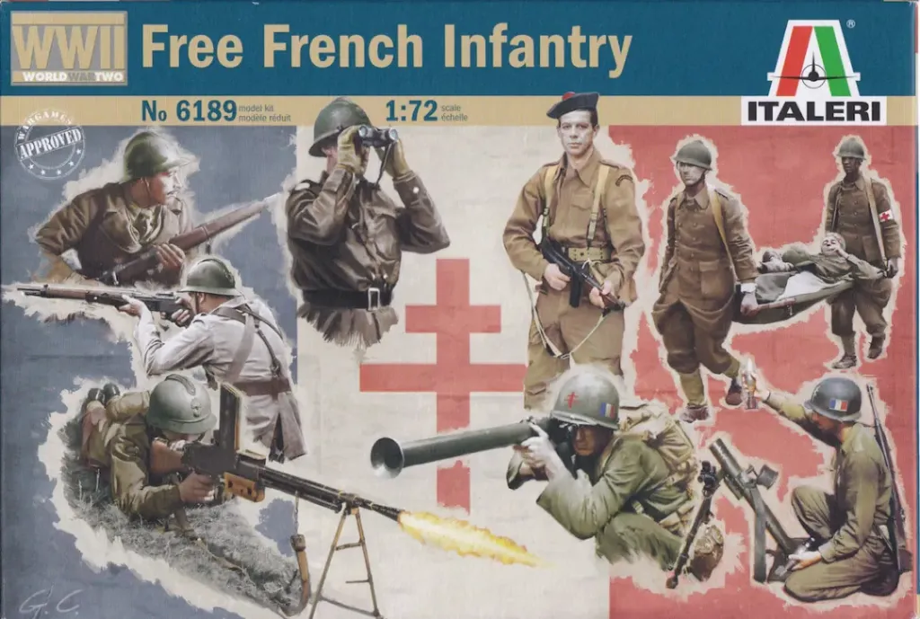 [ITA 6189] Italeri : Free French Infantry • World War II Serie