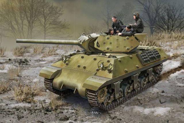 Academy : USSR M10 "Lend-Lease" with 5 figures