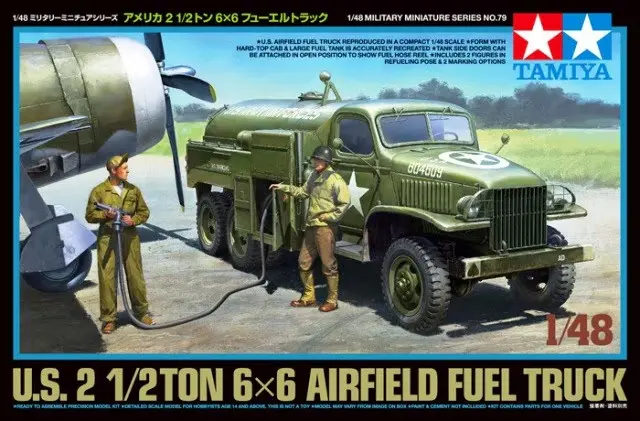 Tamiya : U.S. 2 1/2 Ton 6x6 Airfield Fuel Truck 