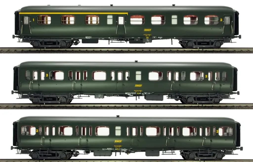 Lsmodels : 3 voitures express nord 