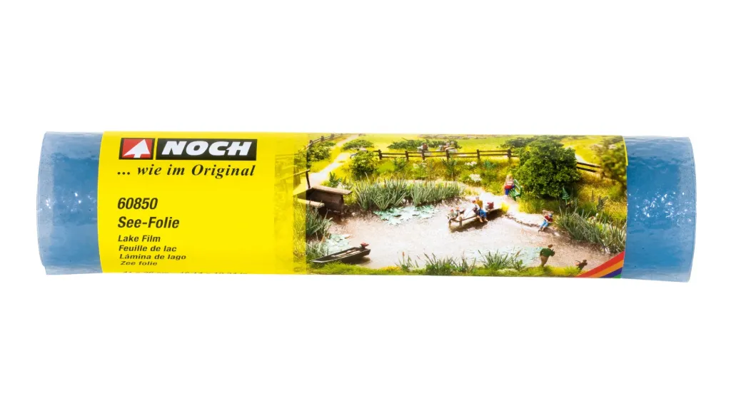 [NOC 60850] Noch : Feuille de Lac - Bleuté (41x26cm)