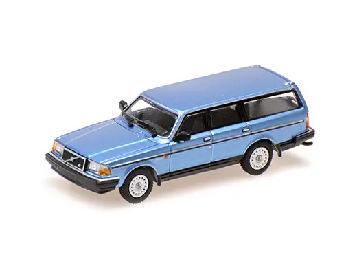 Minichamps : Volvo 240 GL Break │ 1986 BleuMétallique 