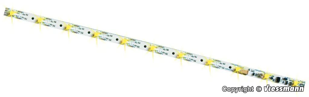 Viessmann : éclairage voiture 11 leds Jaune