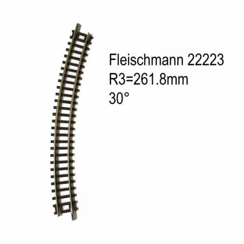 Fleischmann : RAIL COURbE R3