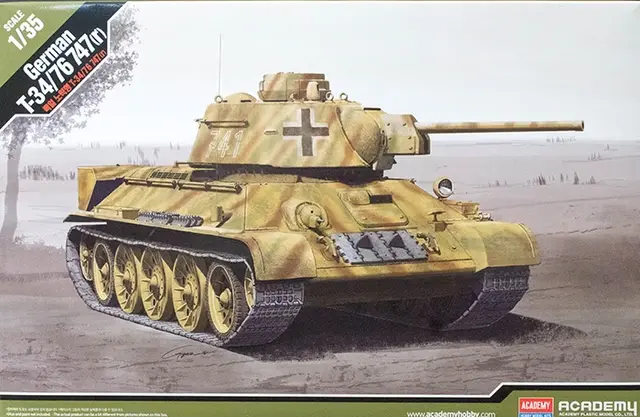 Academy : German T-34/76 747(r) 